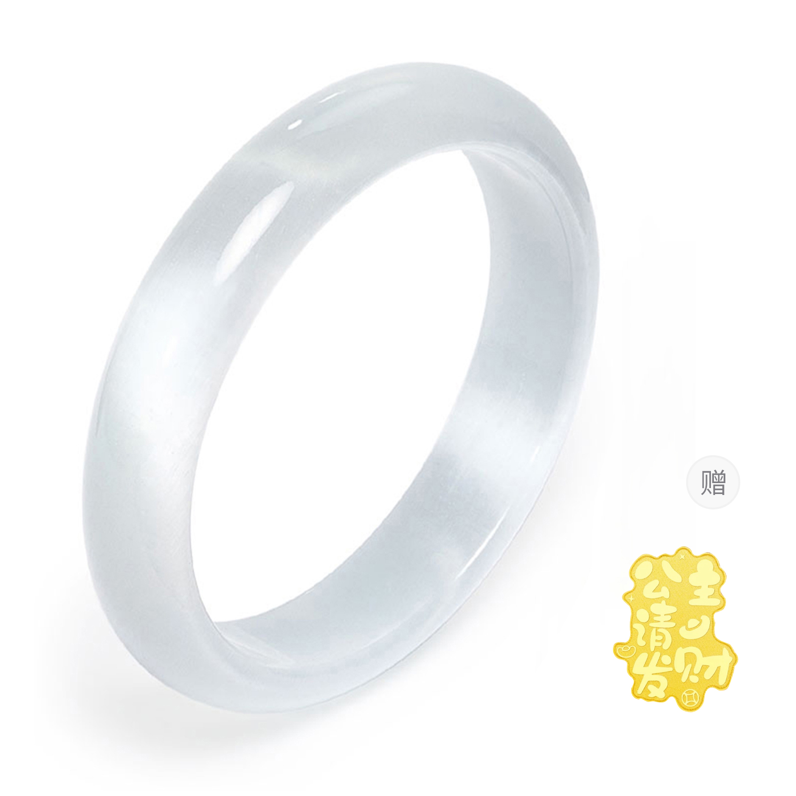 

Браслет из цветной глазури Jodie&Kevin для женщин Jodie＆Kevin, белый