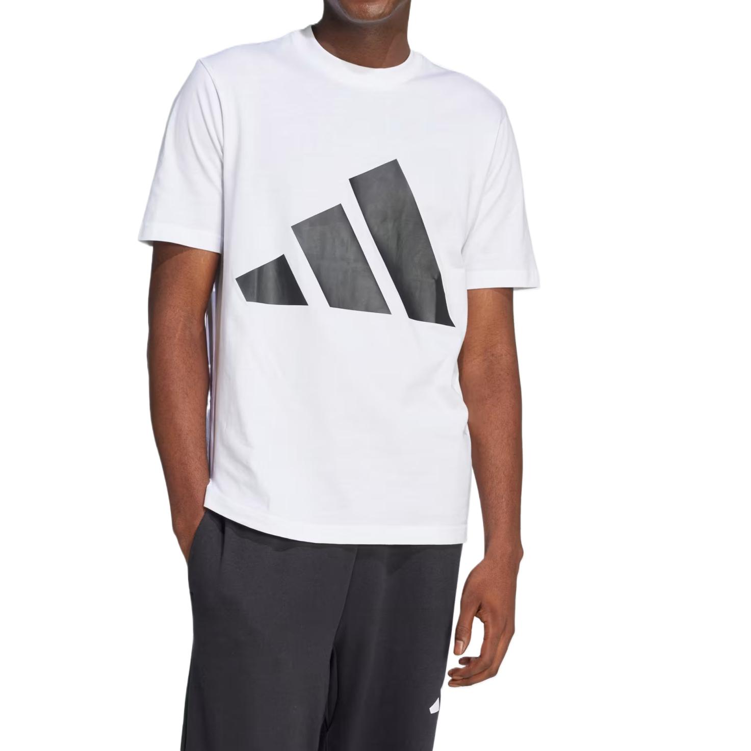Adidas Футболка Essentials мужская белая — фото 4
