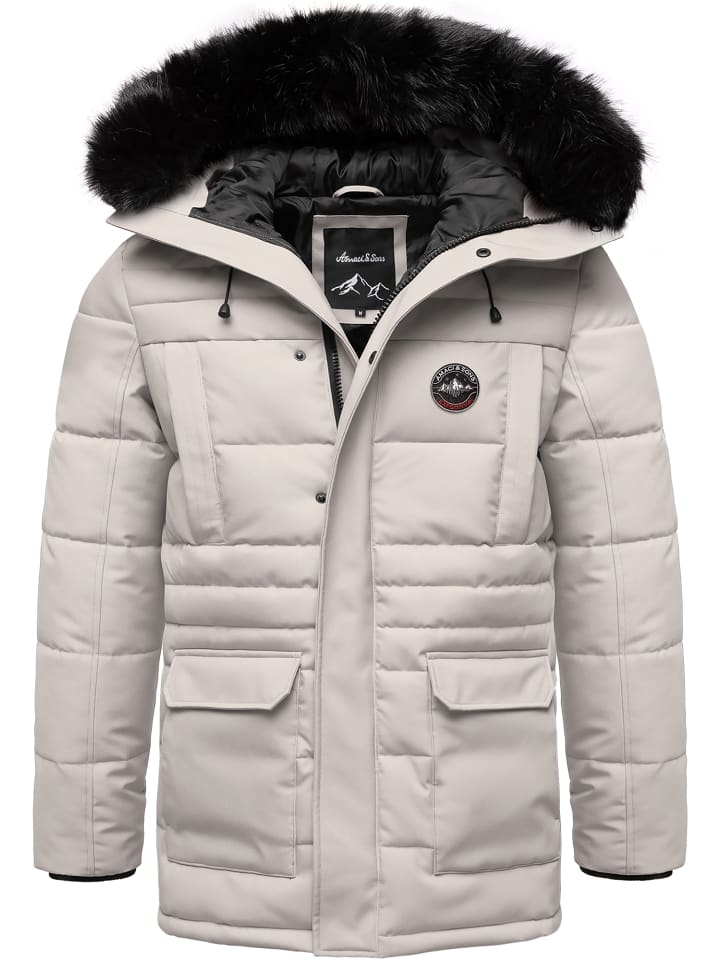 

Зимняя куртка TULSA серого цвета Amaci&Sons