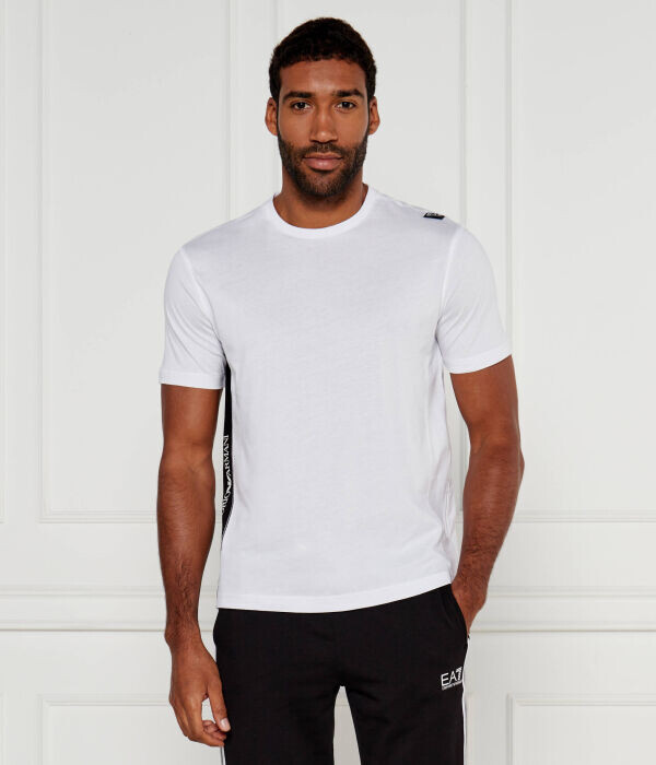 

Футболка Ea7 Regular Fit, белый / черный