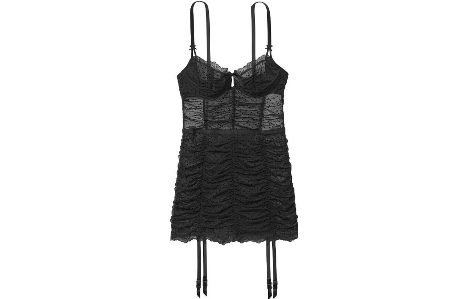 

Женские ночные рубашки Victoria's Secret, цвет Black
