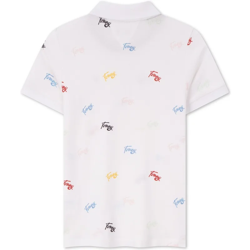 Футболка для детей Moderate Tommy Hilfiger, White Print 001 — фото 4
