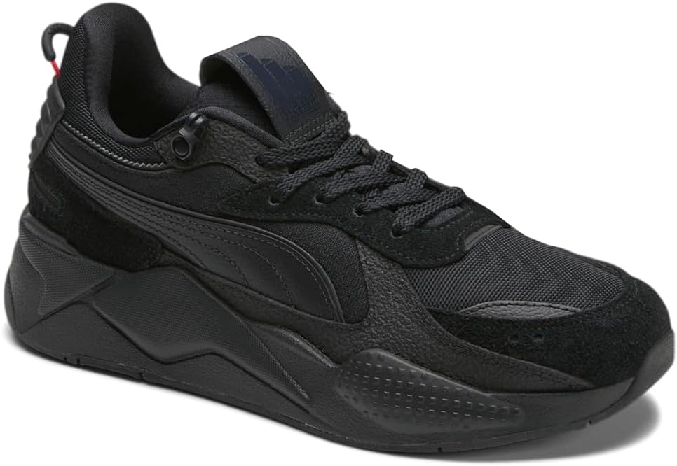 Мужские кроссовки PUMA Cordae X Hi-Level Rs-X на шнуровке, повседневные - черные — фото 2