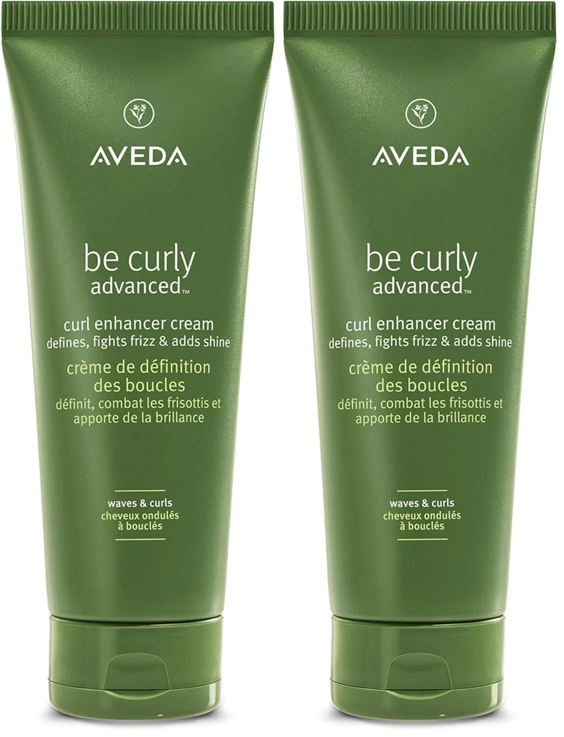 Aveda Be Curly Advanced крем для завивки волос, подчеркивает кудри и волны, уменьшает пушистость, придает блеск, без силиконов, 98% натуральных ингредиентов, 198 мл (2 шт)