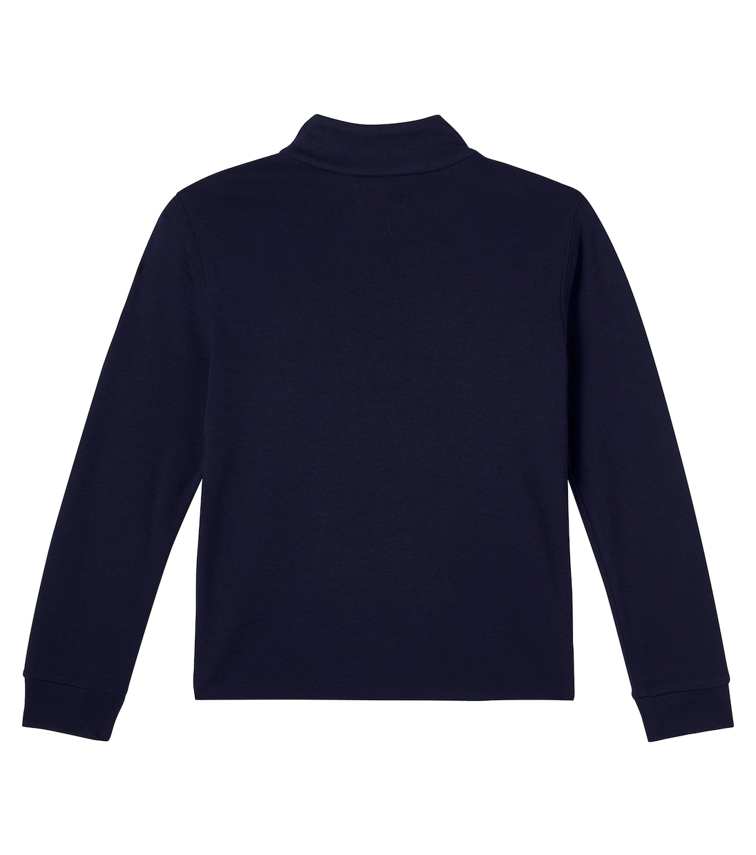 Хлопковый джерси худи с молнией до середины Polo Ralph Lauren Kids, Refined Navy — фото 3