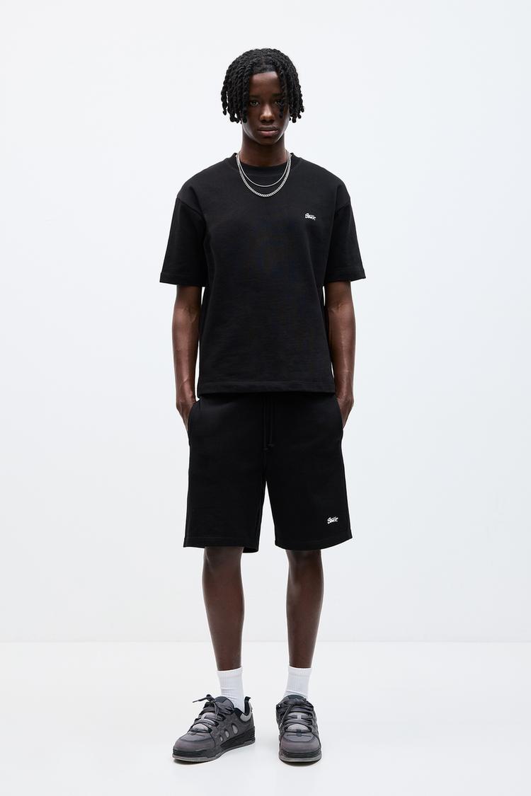 

Шорты-Бермуды Stwd Jogger Pull And Bear, черный