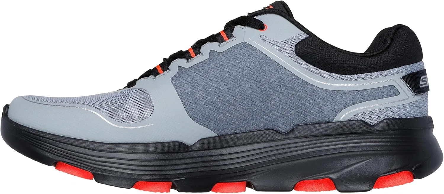 Кроссовки Skechers Herren Go Run 7.0 Full RangeSneaker, Grey And Coral Textile Synthetic — фото 4