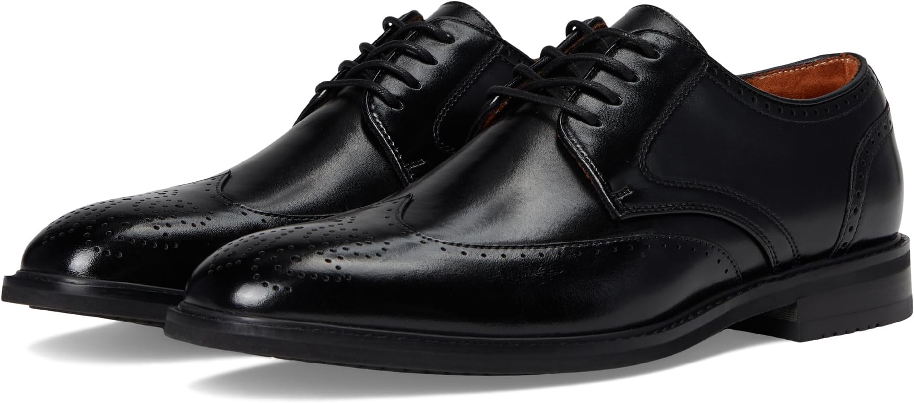 

Оксфорды Stacy Adams Bennett Wingtip Lace-Up, черный
