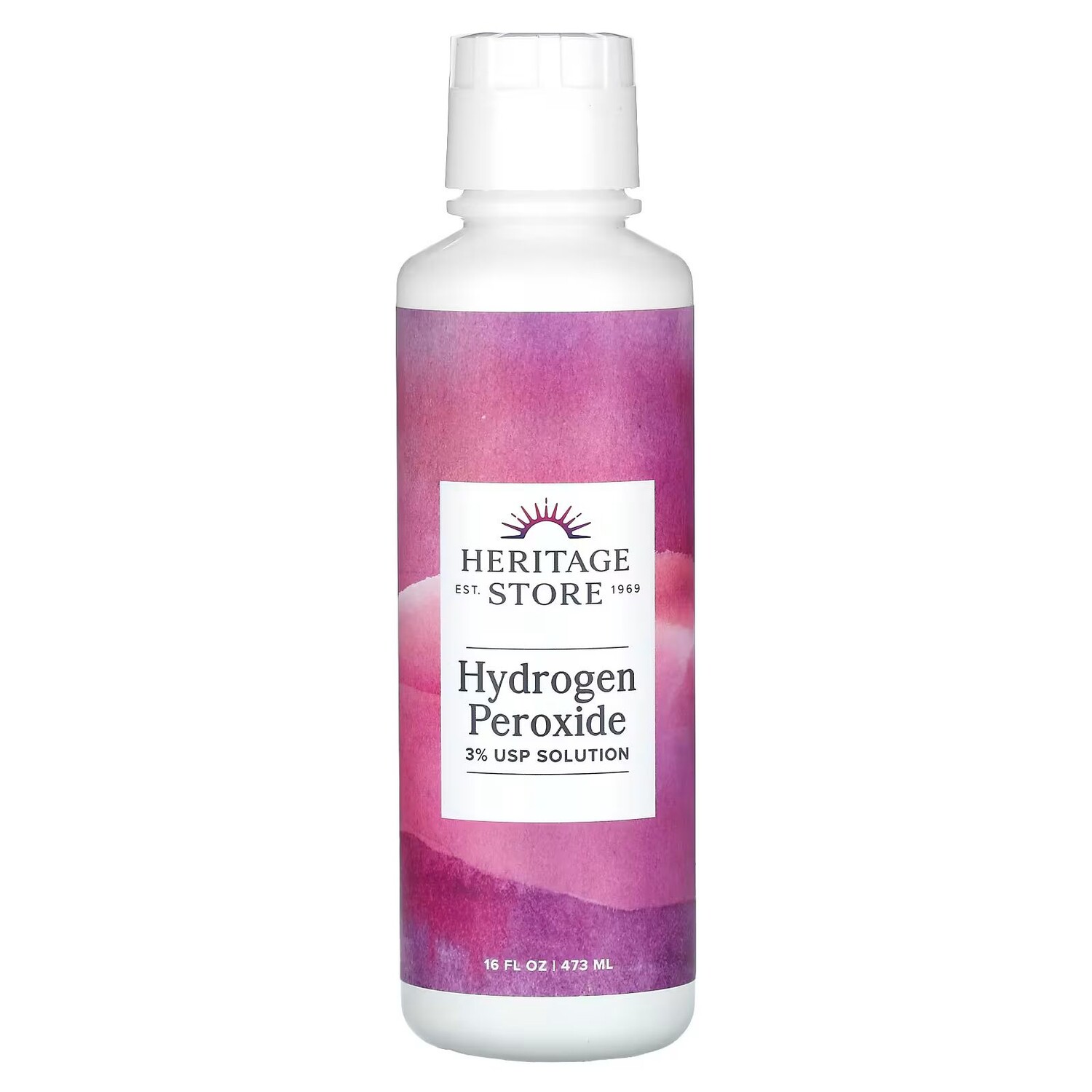 

Перекись водорода, 16 жидких унций (473 мл) Heritage Store