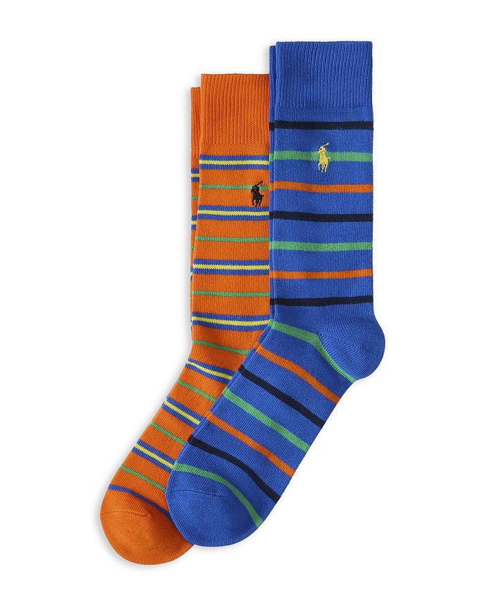 

Яркие полосатые носки Repp, 2 пары Polo Ralph Lauren, мультиколор