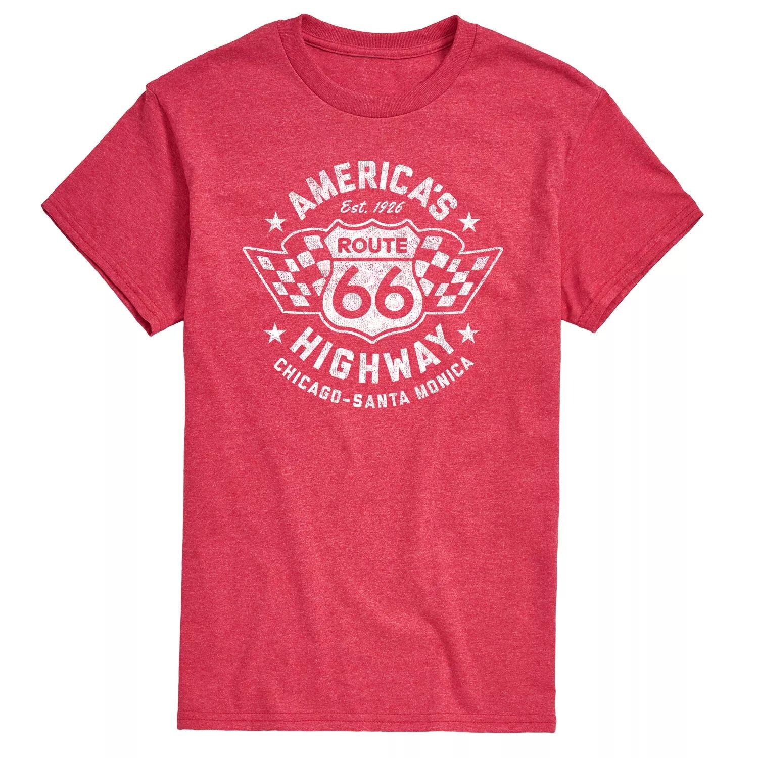 

Мужская футболка с рисунком America's Highway Licensed Character