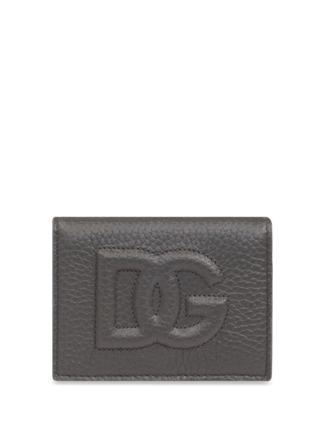 

Кошелек с тисненым логотипом Dolce & Gabbana, серый