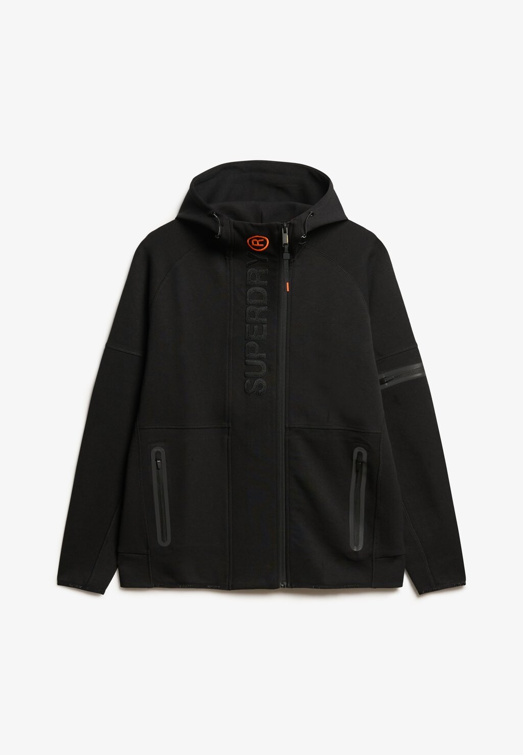 

Толстовка на молнии TECH LOGO Superdry, черный