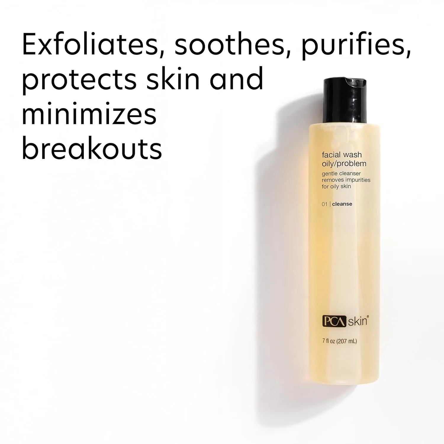 Гель для умывания Pca Skin — Увлажняющее средство для умывания для жирной кожи, мягкое очищающее средство для лица — фото 3