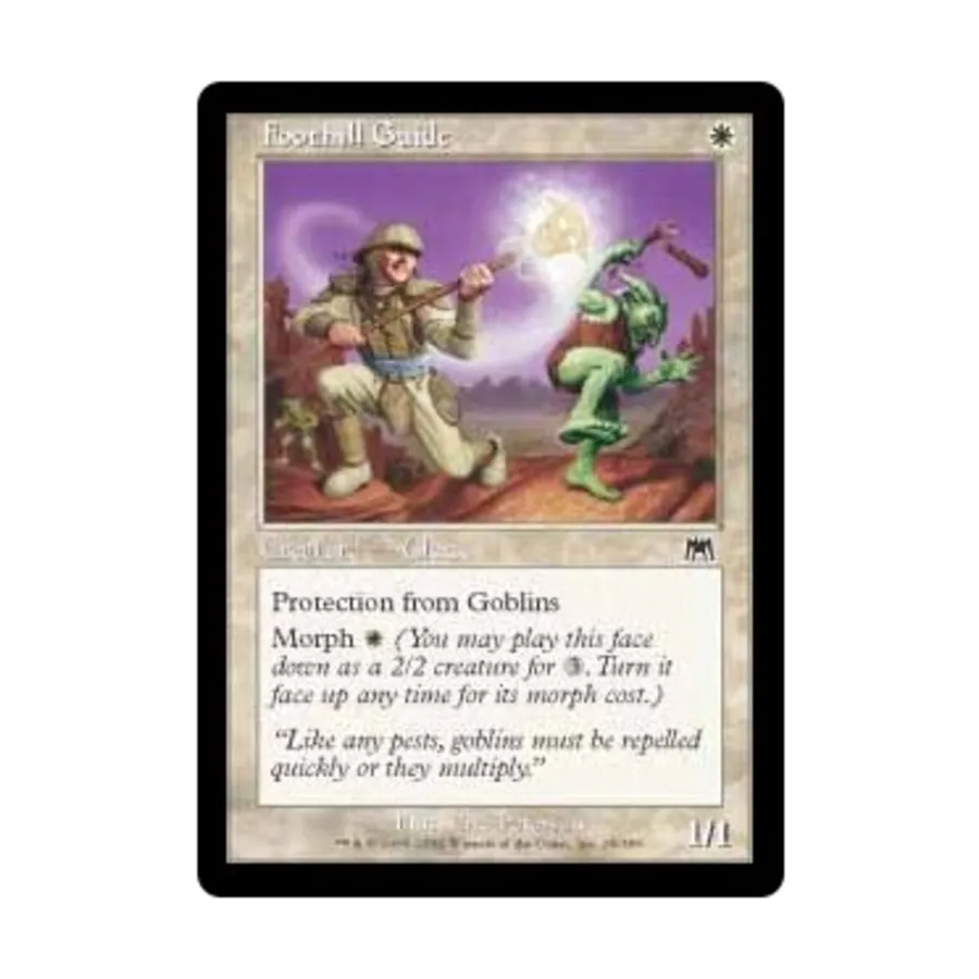 

CCG Путеводитель по предгорьям (C) (фольга), MTG - Onslaught