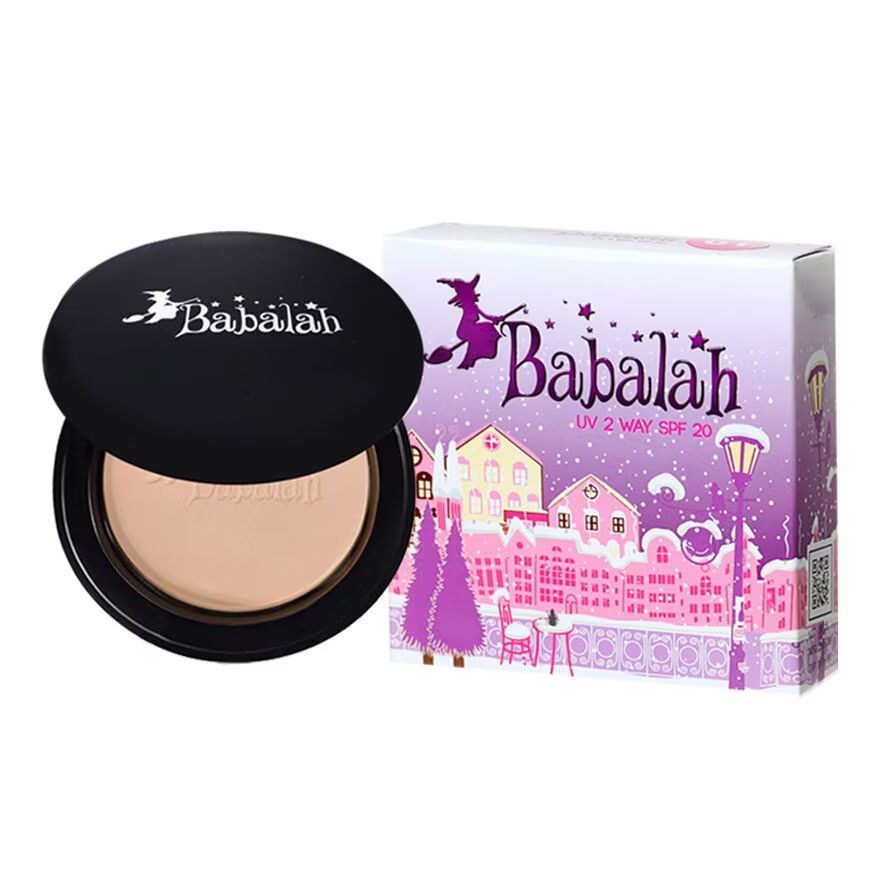 

Babalah UV 2 Way Powder SPF20++ №02 Бежевый 7 г, Beige