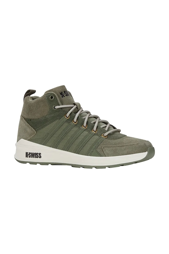 Кожаные кроссовки VISTA TRAINER MID WNT K-Swiss, зеленый — фото 2