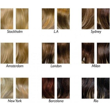 Подиумный хвост 55 см. Прямые волосы, Memoryhair, цвет Sydney, смесь теплых коричневых тонов Balmain — фото 2