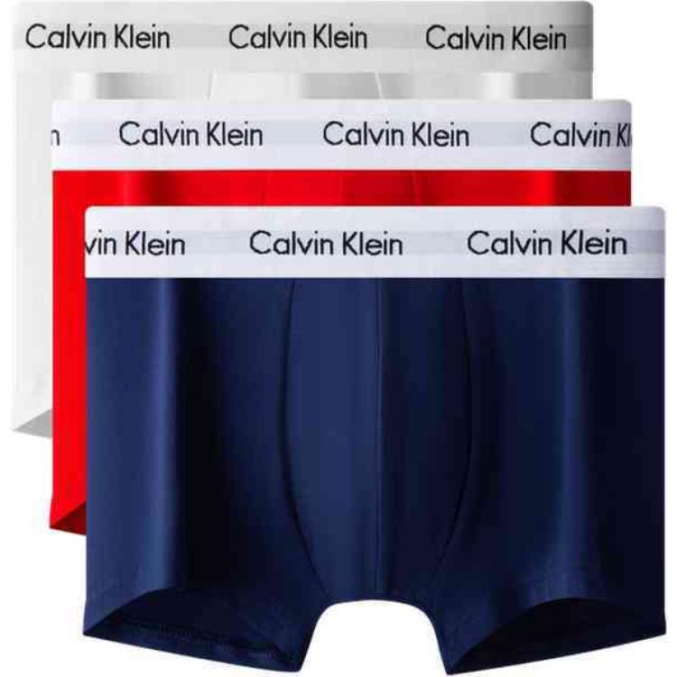Трусы мужские, 3 шт Calvin Klein, u2664-njs-черный base красный waistband/черный sole темно серый waistband/черный sole светло зеленый waistband — фото 4