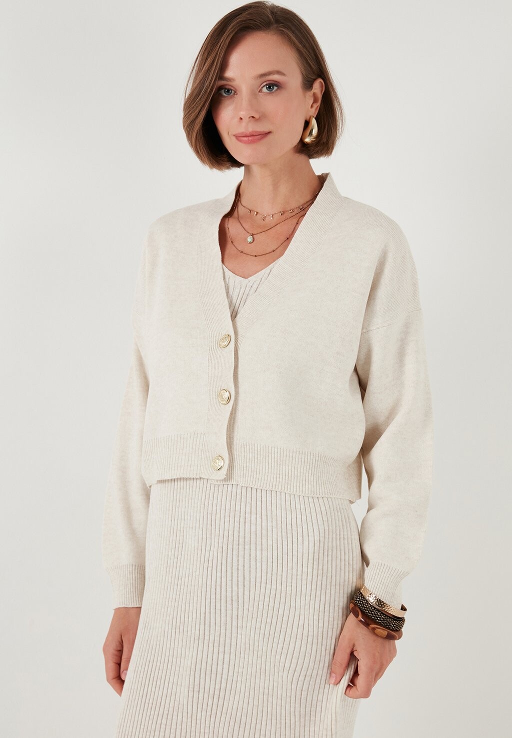 

Кардиган LELA, серый