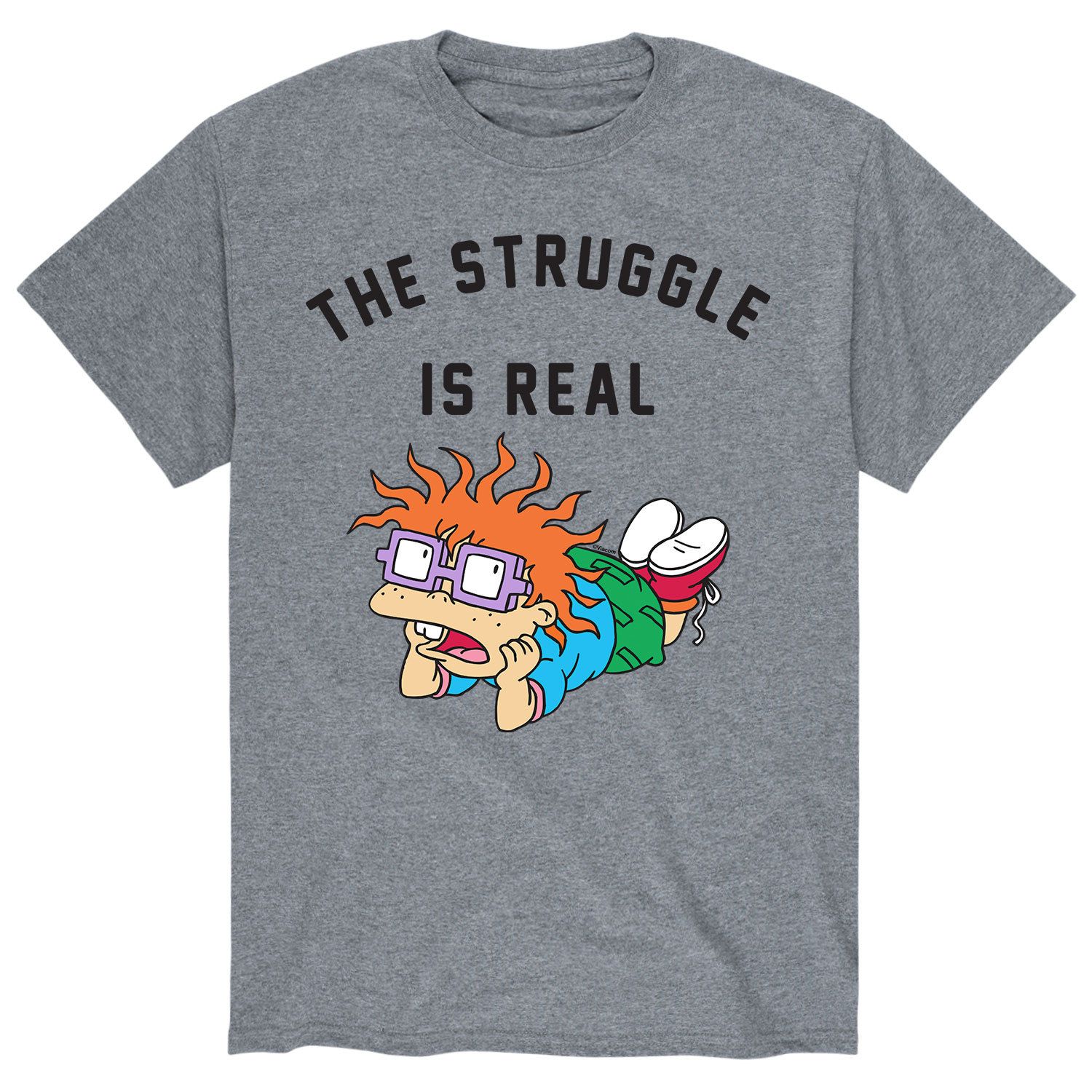 

Футболка Men's Rugrats Struggle Is Real Licensed Character