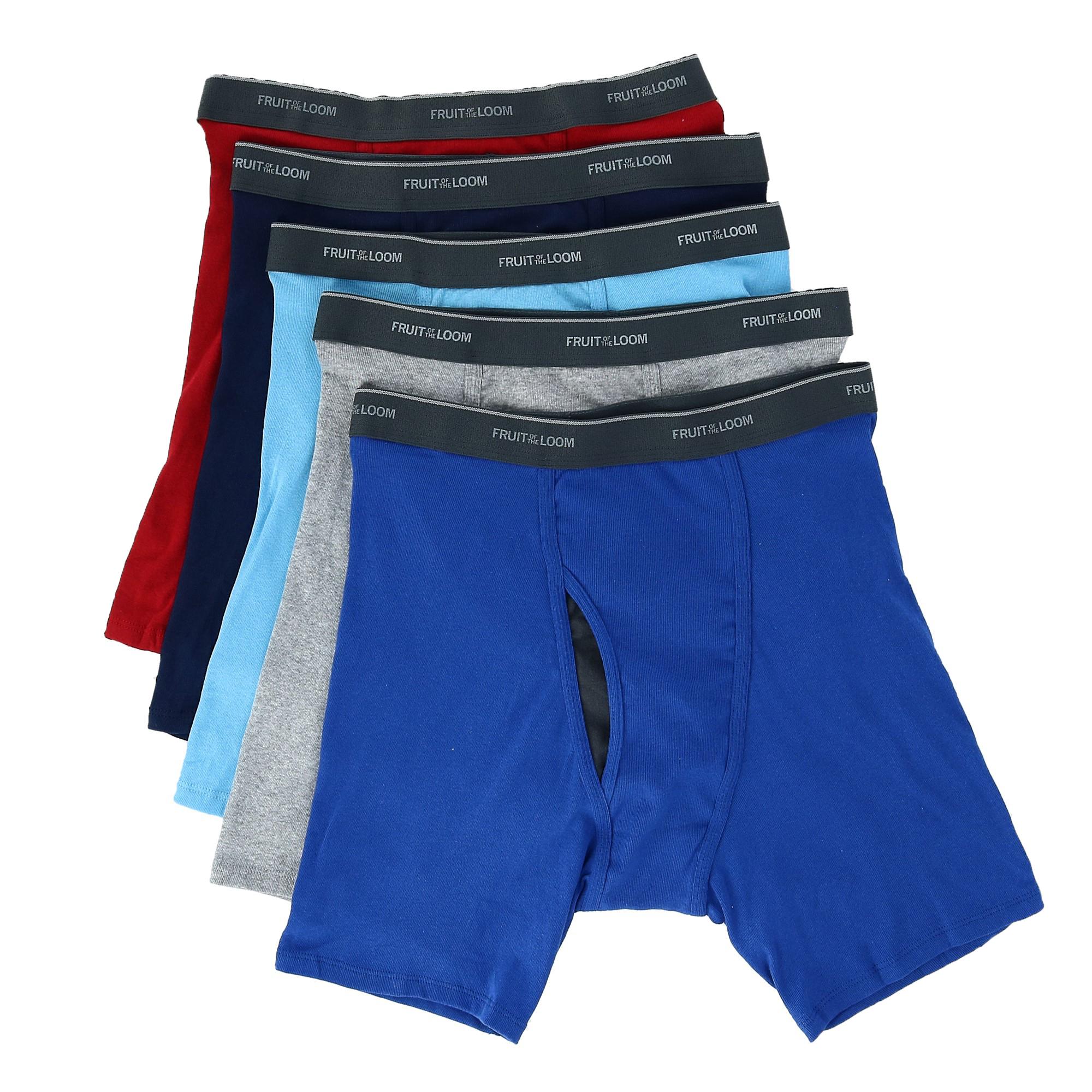 

Мужские трусы-боксеры Coolzone Mesh Fly (5 шт. в упаковке) Fruit of the Loom, цвет multi