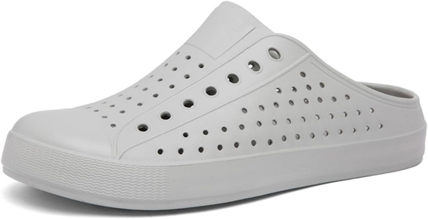 

Садовые сабо унисекс для взрослых, быстросохнущие, без шнурков, для весны Tmaza, серый