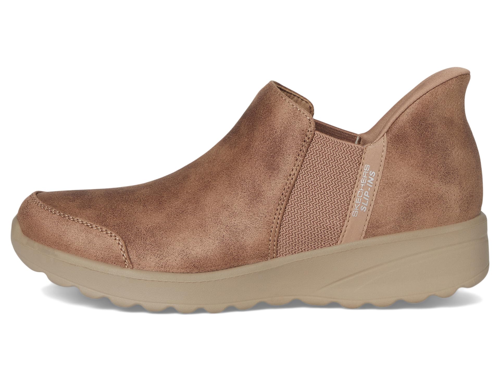 Ботинки SKECHERS Lovely Vibe - Autumn Leaves Hands Free Slip-Ins, Mushroom — фото 4