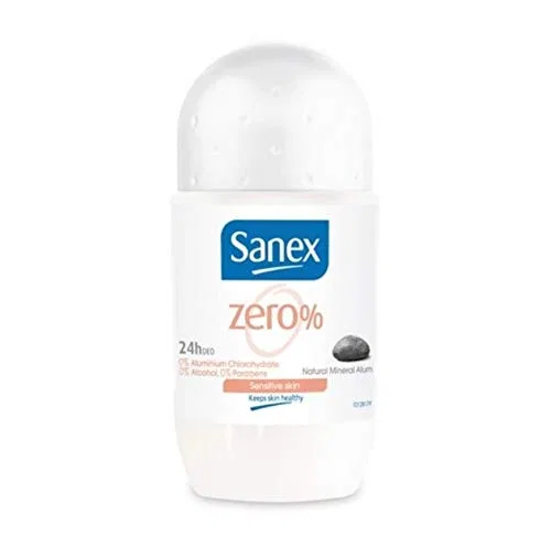 Женский роликовый дезодорант «Zero% Sensitive» 50 мл, 6 шт. от Sanex Sanex