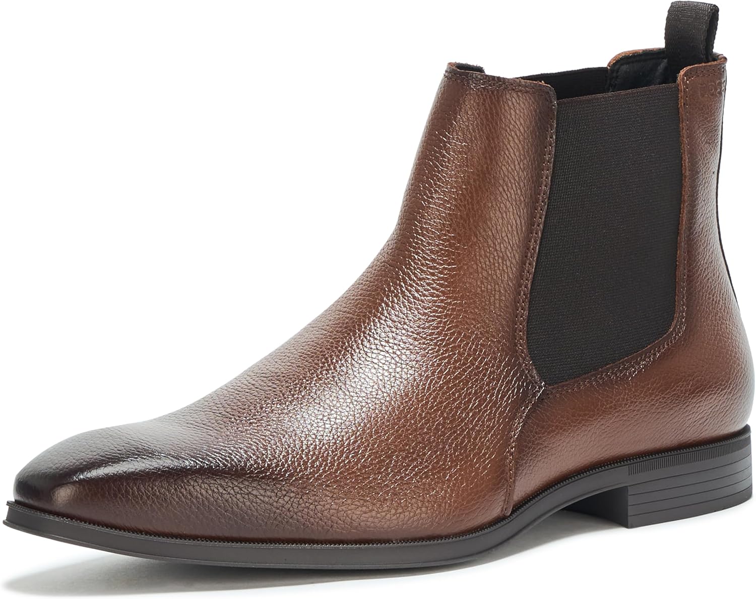 

BOSS мужские ботинки челси Theon из кожи, Dark Chestnut