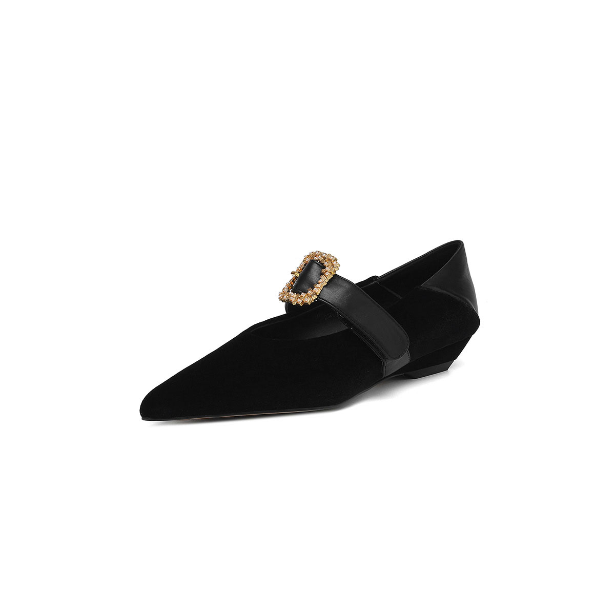 Туфли Мэри Джейн на плоской подошве 2,5 см женские Bebe, Black