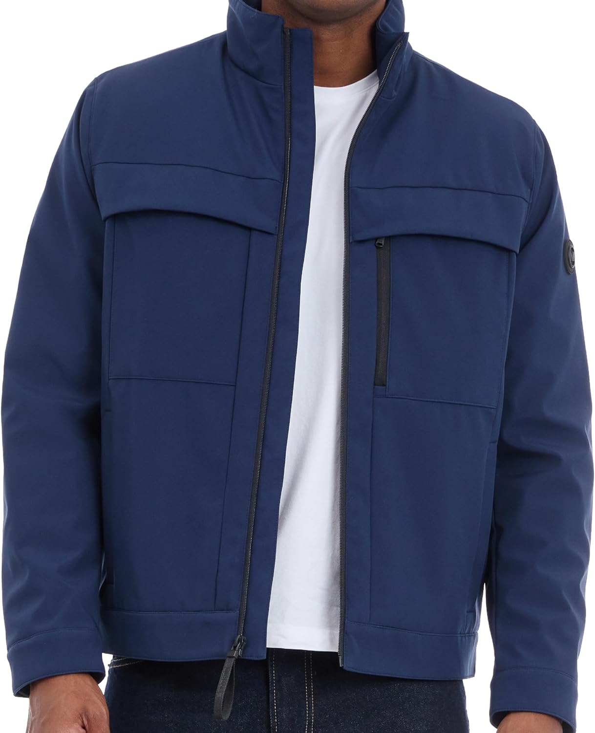 

Michael Kors мужская куртка Soft Shell, ветро- и влагозащитная, Blue