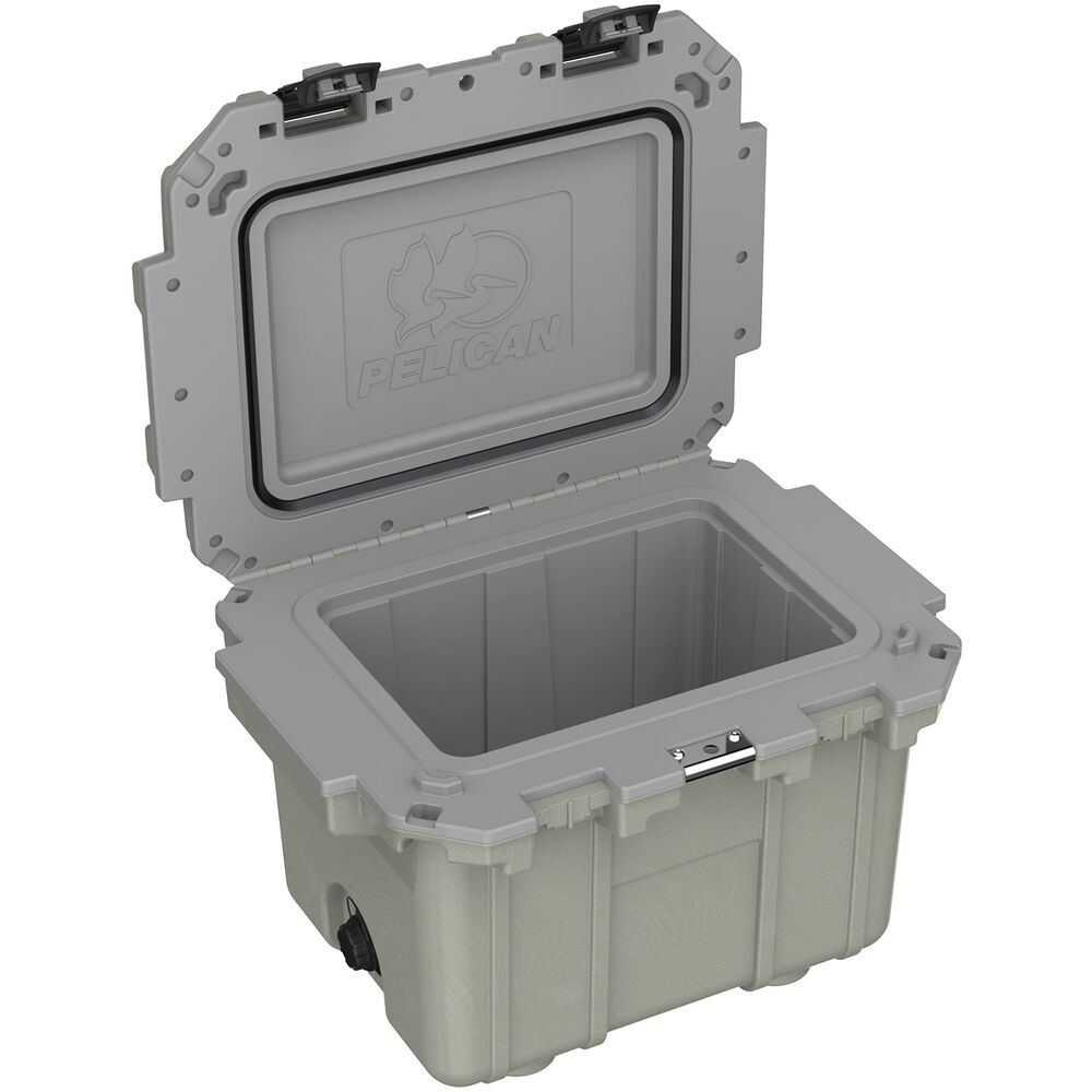 

Pelican 30QT Elite Cooler (серый шалфей)