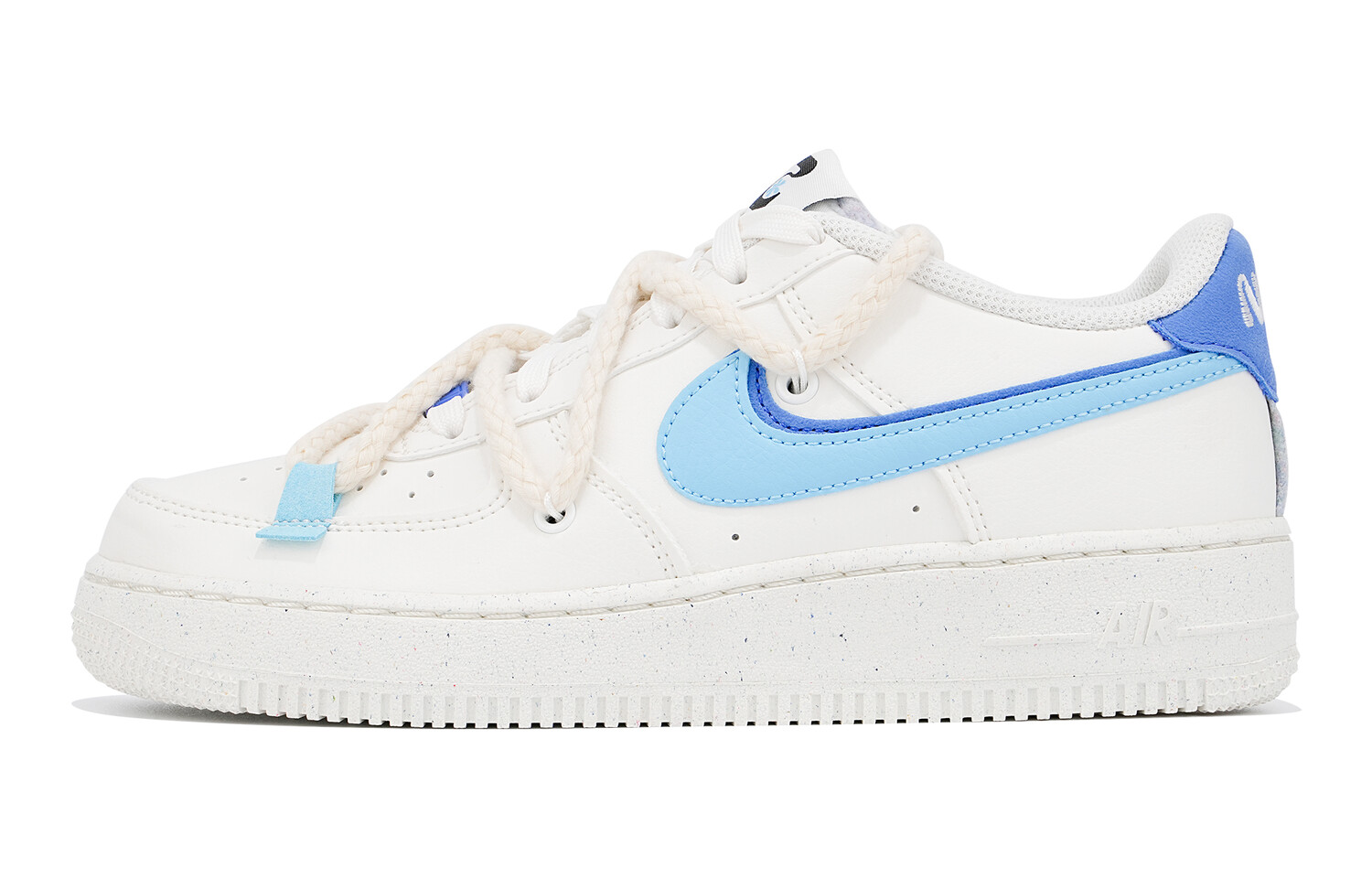 

Кроссовки Nike Air Force 1 Skateboarding Shoes Men Low-top White/Blue/Pink, белый