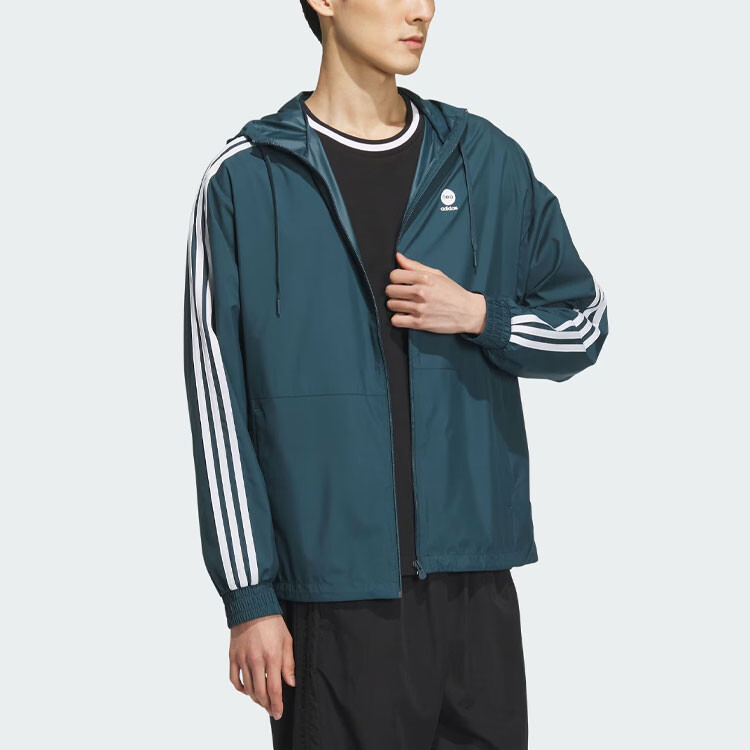 Куртка унисекс синяя Adidas Neo, синий — фото 4