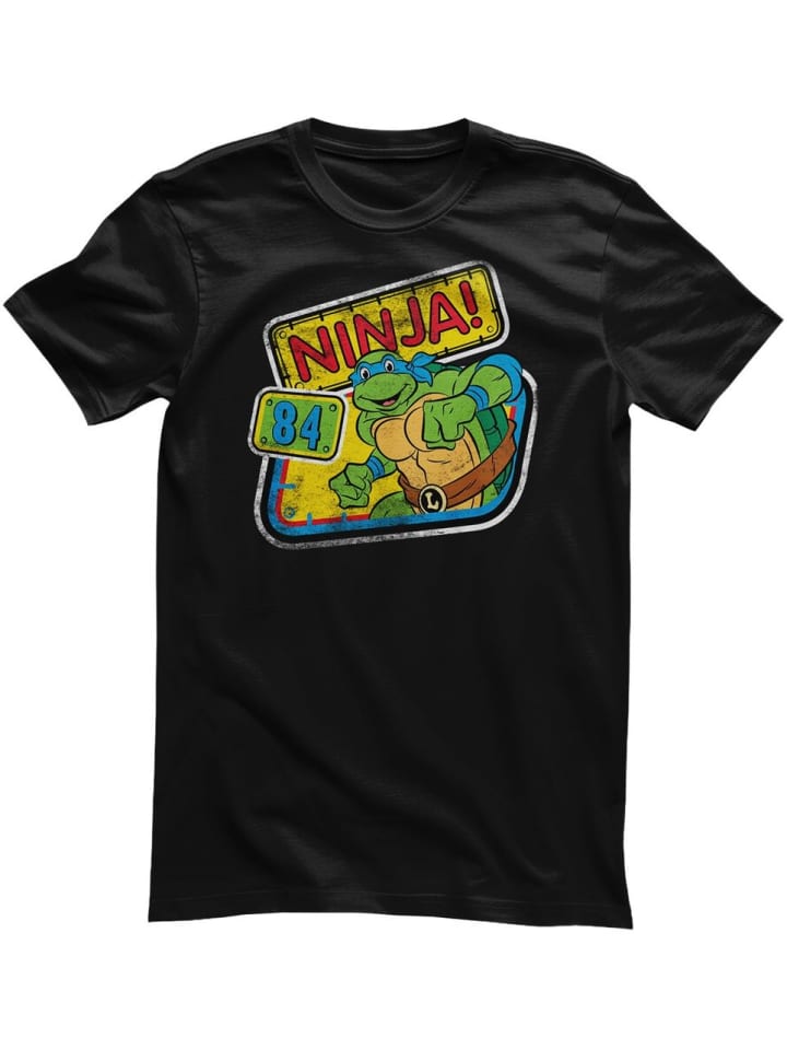 

Teenage Mutant Ninja Turtles Футболка "Ninja 84 Retro T-Shirt" черного цвета, Черный, Teenage Mutant Ninja Turtles Футболка "Ninja 84 Retro T-Shirt" черного цвета