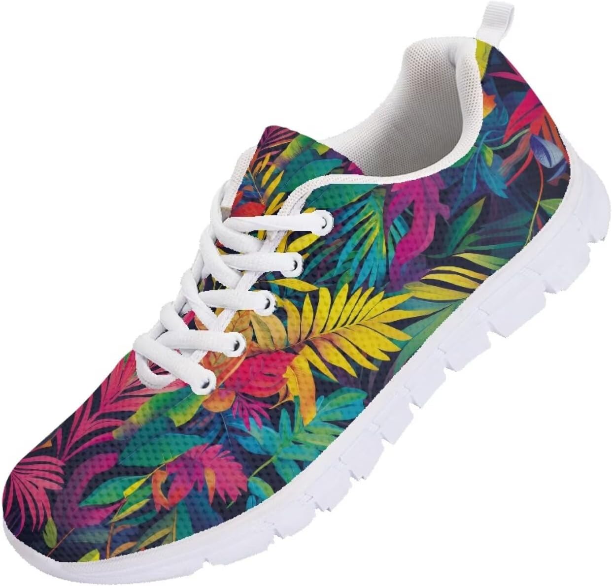 

Кроссовки Funnydude Funny Print для мужчин, дышащие, легкие, противоскользящие, для бега, тренировок и путешествий, Tropical Jungle