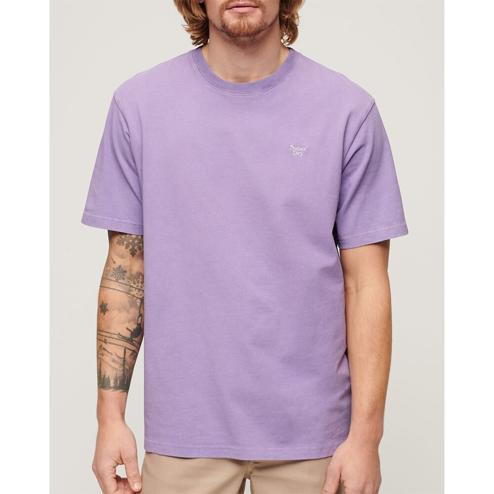 

Футболка Superdry Vintage Washed, фиолетовый