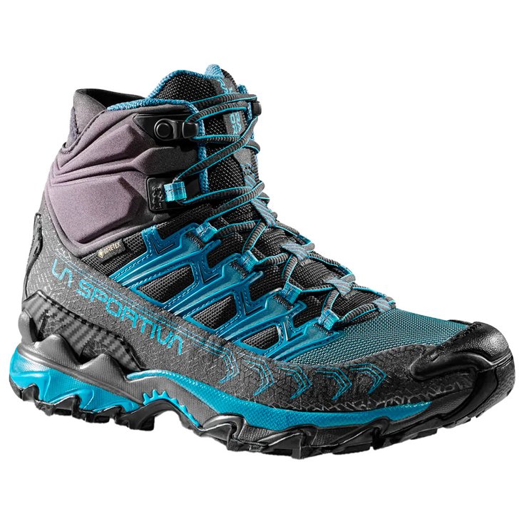 

Кроссовки для походов Ultra Raptor II Mid женские Gore-Tex Carbon Topaz - 37,5 La Sportiva