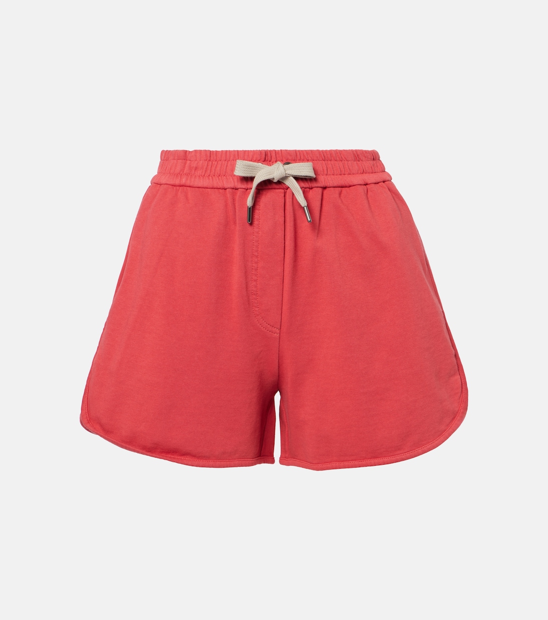 

Хлопковые шорты Brunello Cucinelli, Rosso