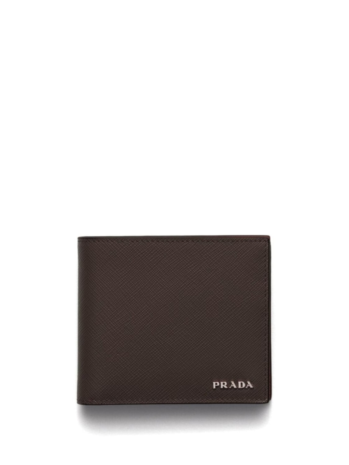 

Кожаный кошелек Prada, коричневый