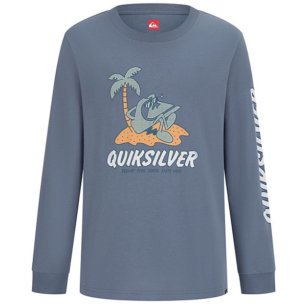 

Графическая футболка с длинным рукавом для мальчиков 8-20 Quiksilver
