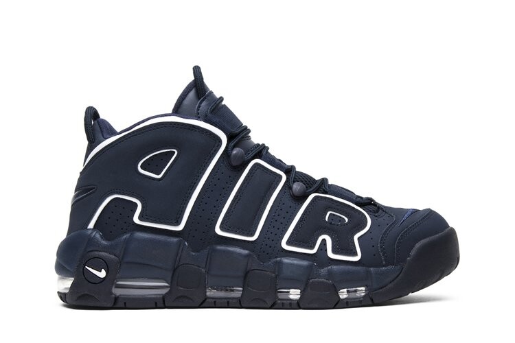 

Кроссовки Nike Air More Uptempo 'Obsidian', синий
