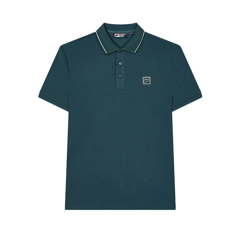 

Мужская поло Wanshan Green FILA, зеленый