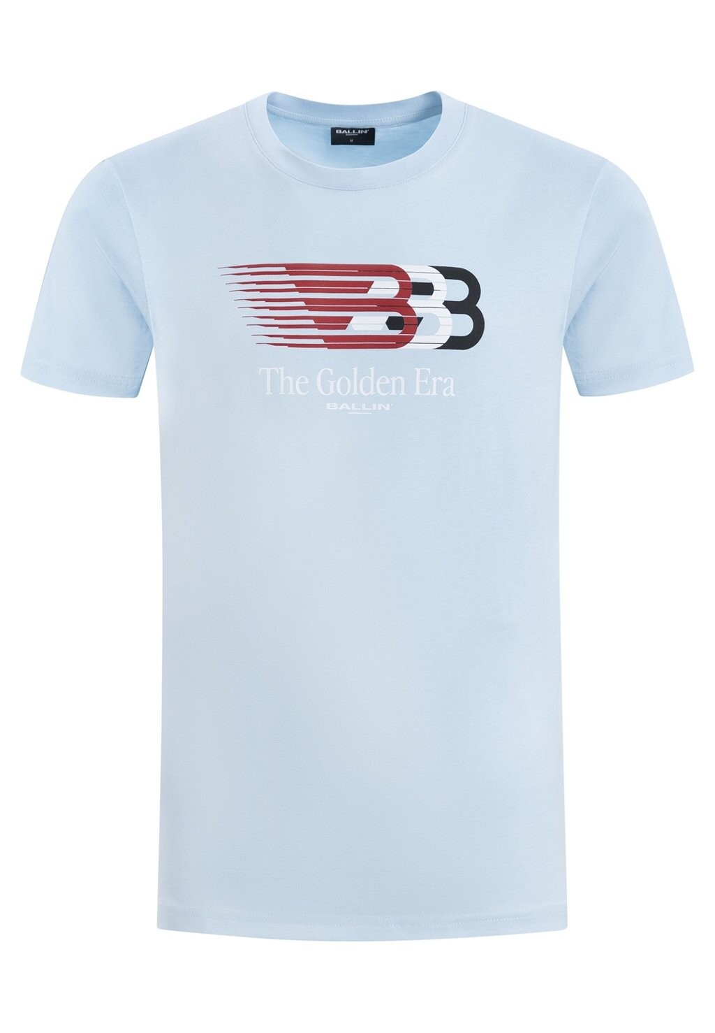 

Футболка с принтом REGULAR FIT CREWNECK Ballin, цвет lt blue