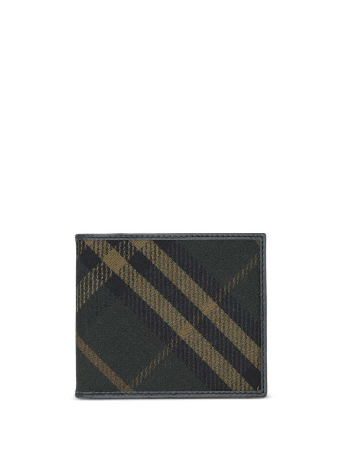 

Кошелек Burberry Check, зеленый