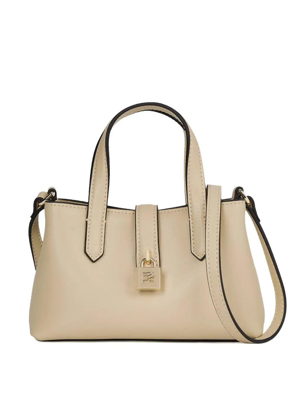 

Сумка-тоут Padlock Karl Lagerfeld, нейтральный