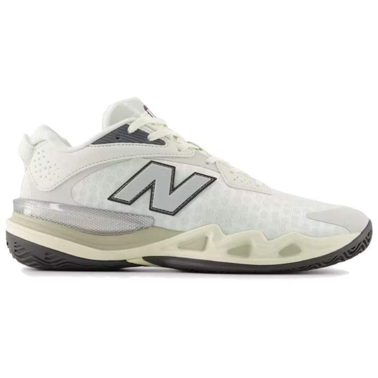 Кроссовки Hesi Low V2 Low top баскетбольные унисекс белый серый New Balance, белый серый — фото 2