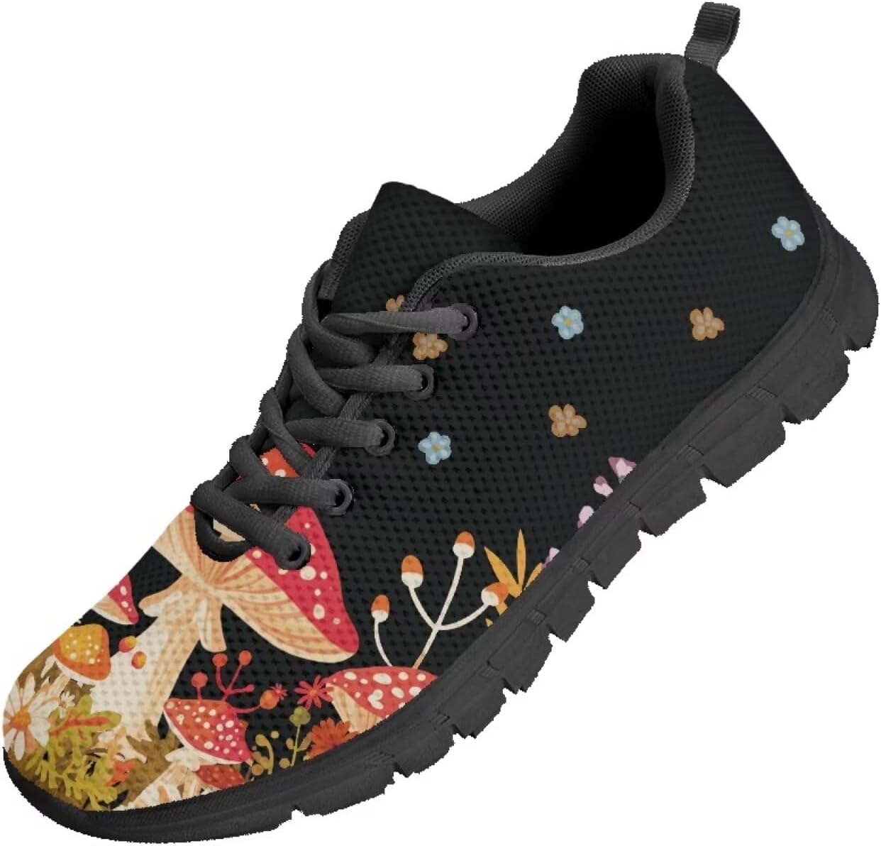 

Мужские кроссовки Funnydude Funny Print для бега, весенние, легкие, дышащие, с сеткой для спортзала, Mushroom