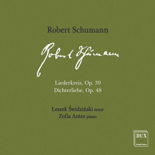 

CD диск Schumann / Swidzinski / Antes: Liederkreis / Dichterliebe